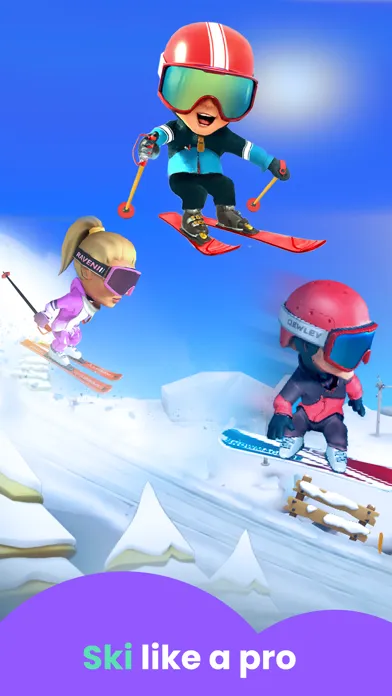 Capturas de pantalla de Skiing Games for Kids